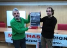 Manolo Alonso y César Moral han presentado la Marcha de la Dignidad de Burgos.